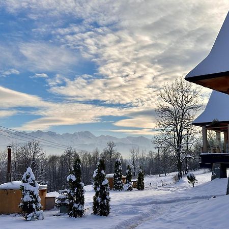 Na Skraju Lasu Domki Z Balia, Jacuzzi ビャウィ・ドゥナイェツ エクステリア 写真
